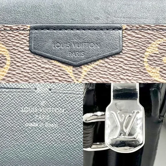 Louis Vuitton Long Wallet Monogram Macassar Zippy Dragonne Brown - Picture 5 of 8